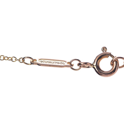 Tiffany 18K Rose Gold T Smile Pendant Necklace 5 of 6