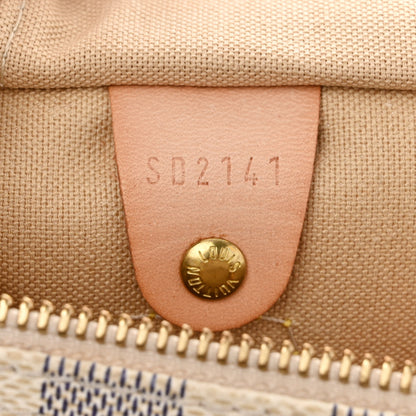 Louis Vuitton Damier Azur Speedy 30 7 of 15