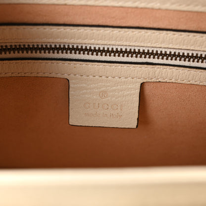 Gucci GG Supreme Monogram Small Queen Margaret Top Handle Bag White 6 of 10