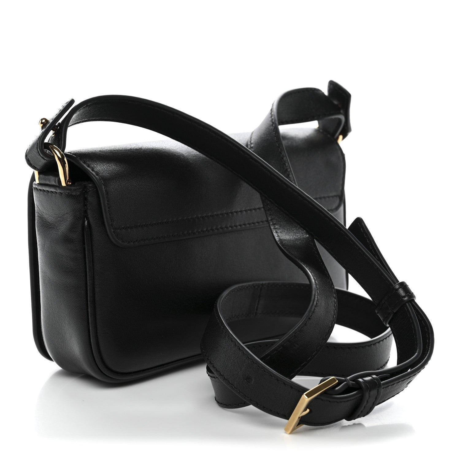 Versace Lambskin Tag Mini Bag Black 3 of 11