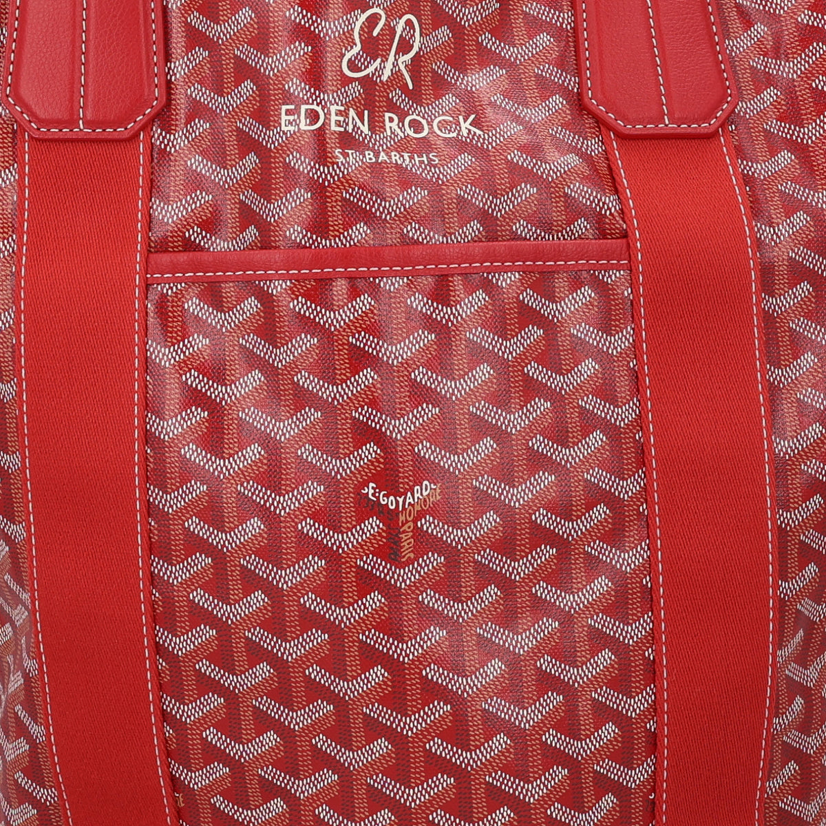 Goyard Goyardine Eden Roc Reversible Belharra Red 16 of 21