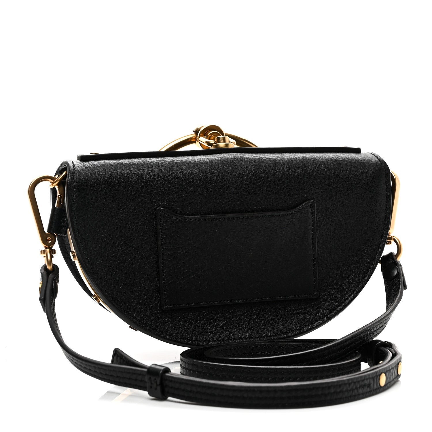 Chloe Calfskin Small Nile Bracelet Minaudiere Bag Black 3 of 9