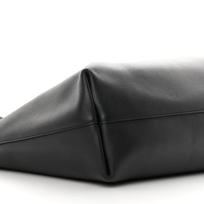 Saint Laurent Calfskin Large Shopping Tote Black 10 of 20