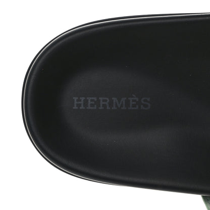 Hermes Epsom Womens Chypre Sandals 41 Vert Jade 7 of 9