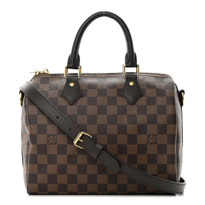 Louis Vuitton Damier Ebene Speedy Bandouliere 25 1 of 12
