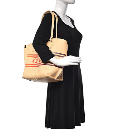 Chloe Smooth Calfskin Medium Vick Tote Blondie Beige 2 of 10