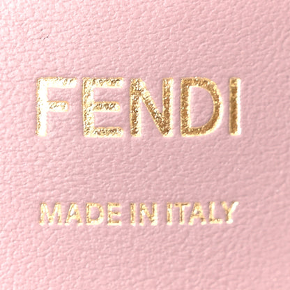Fendi Velvet Jacquard FF Baguette Pouch Dusty Mauve 6 of 10