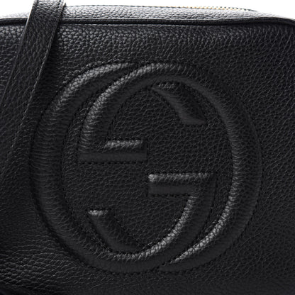 Gucci Pebbled Calfskin Small Soho Disco Bag Black 10 of 10
