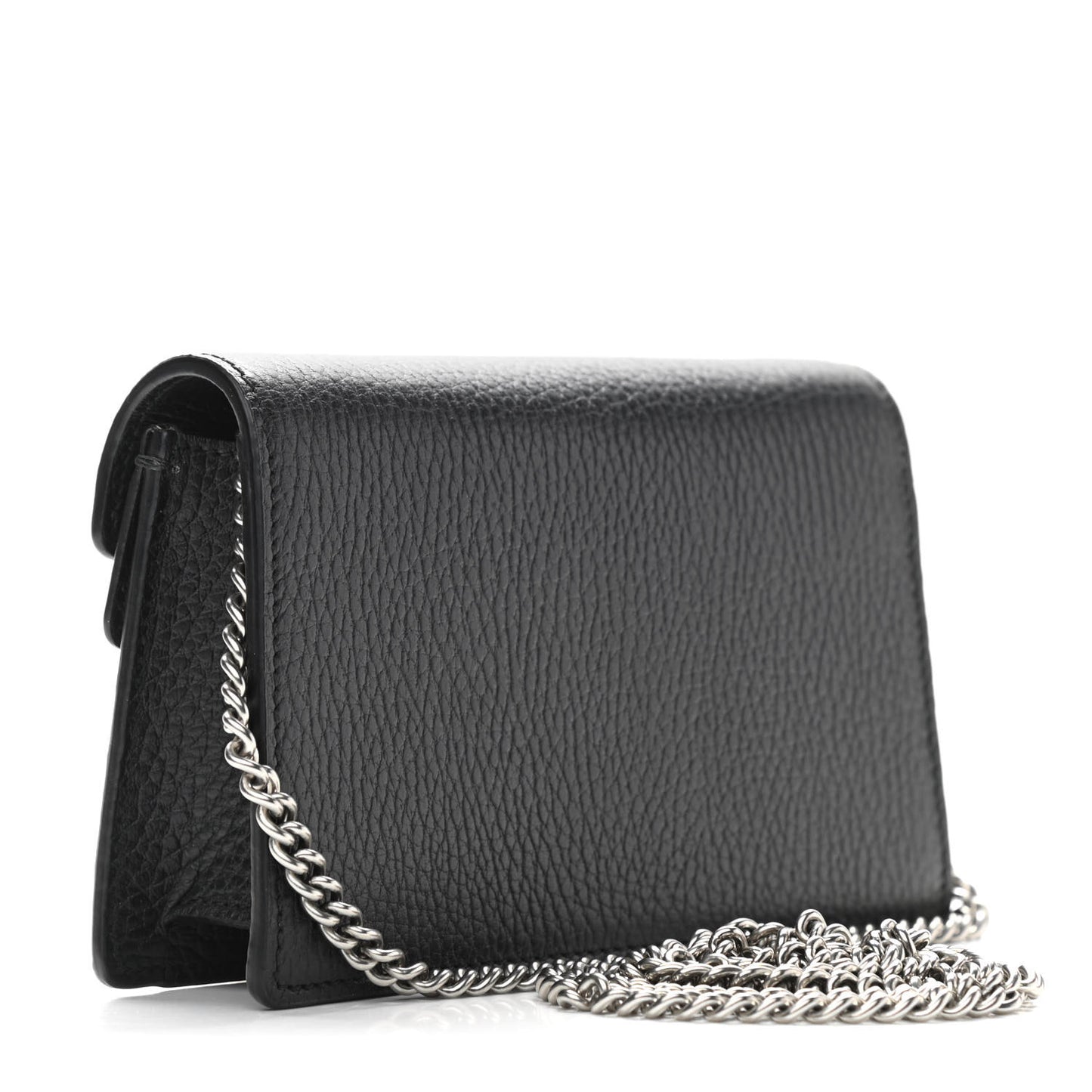 Calfskin Super Mini Dionysus Shoulder Bag Black