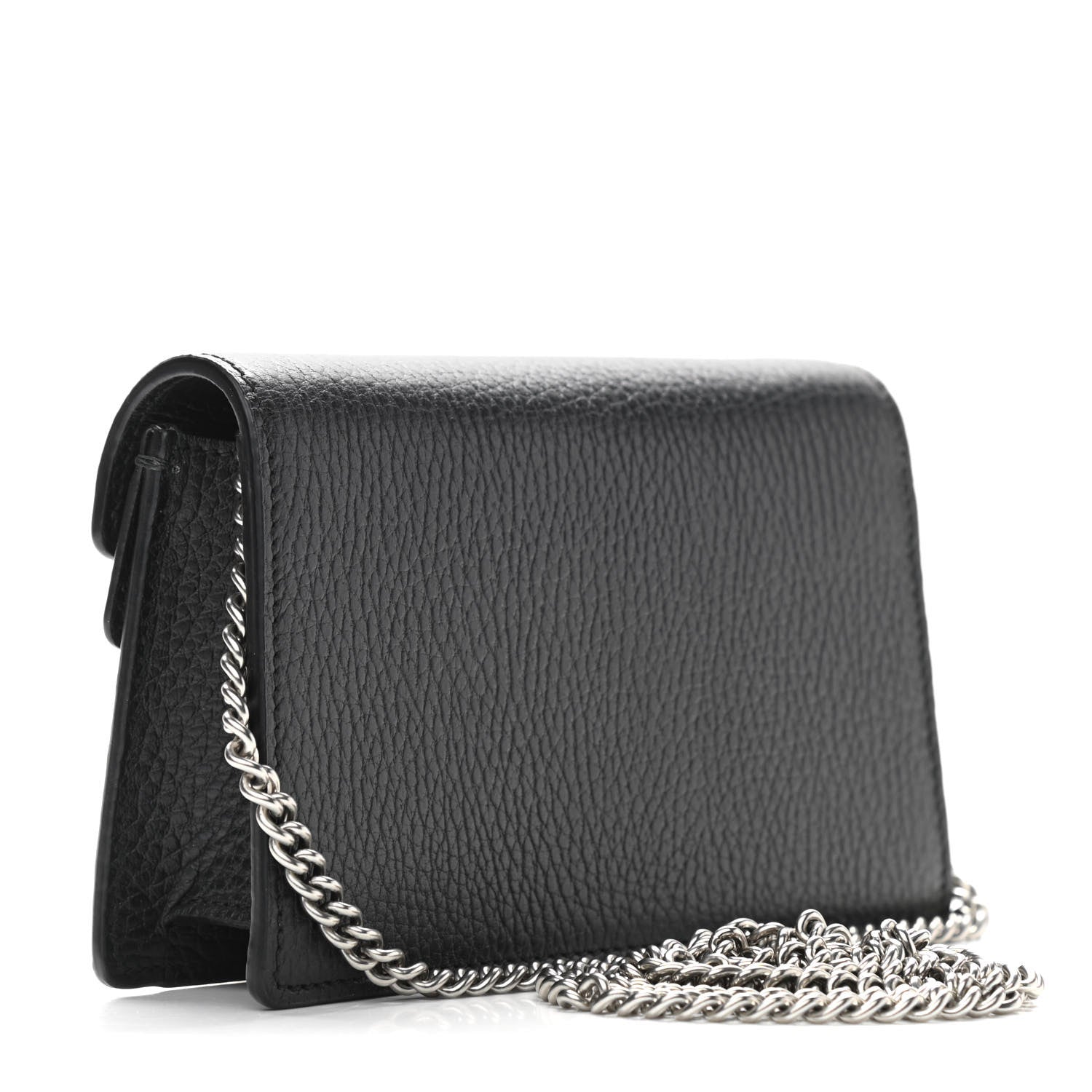 Gucci Calfskin Super Mini Dionysus Shoulder Bag Black 3 of 10