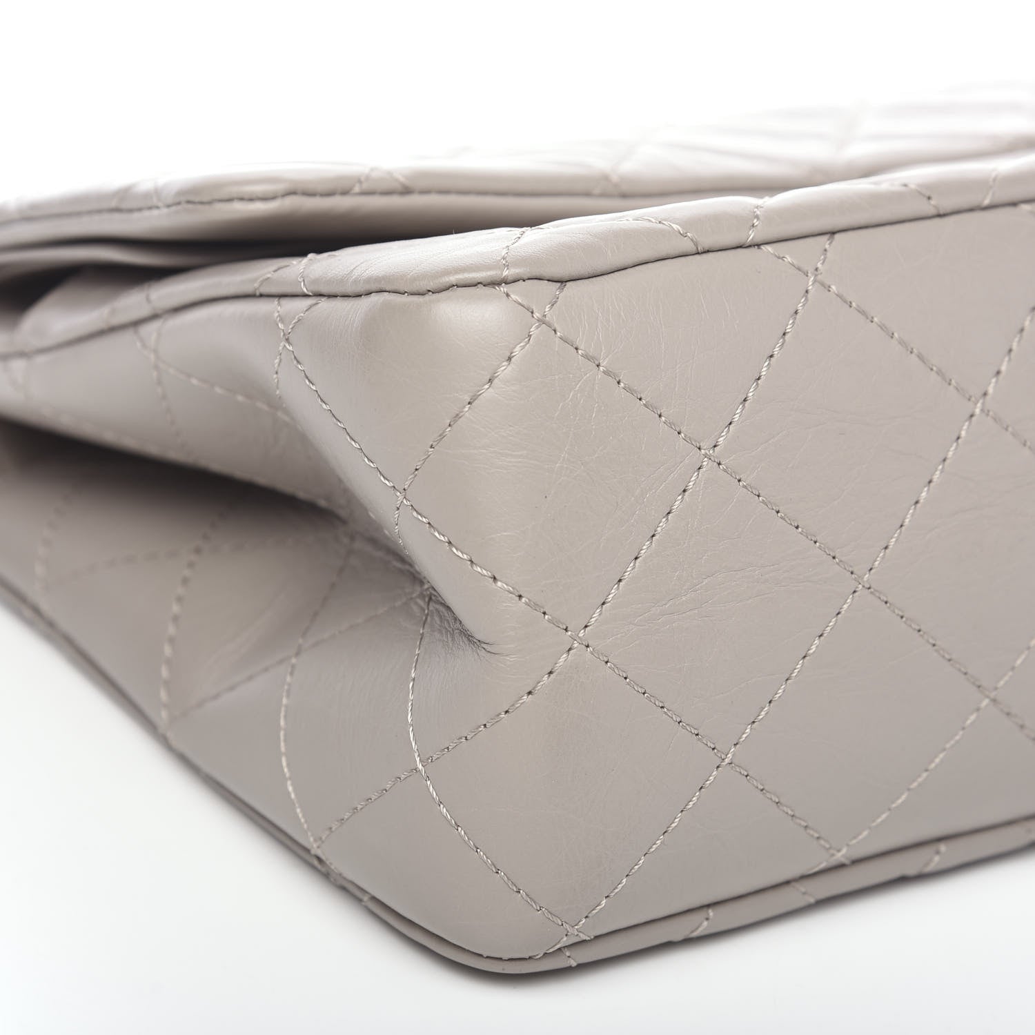 Chanel Aged Calfskin Quilted 2.55 Reissue 227 Flap Grey 5 of 11