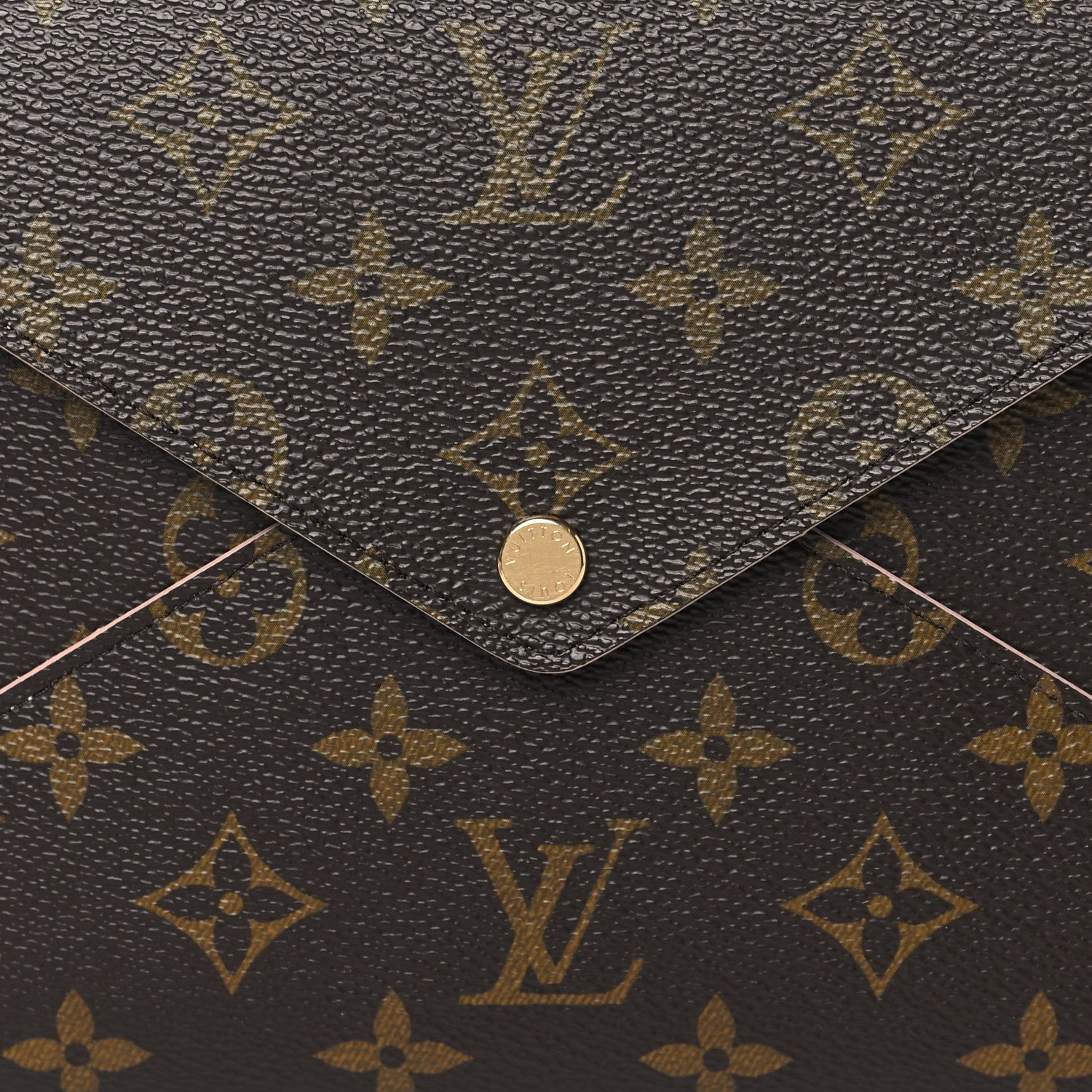 Louis Vuitton Monogram Large Kirigami Pochette Insert Rose Ballerine 7 of 7
