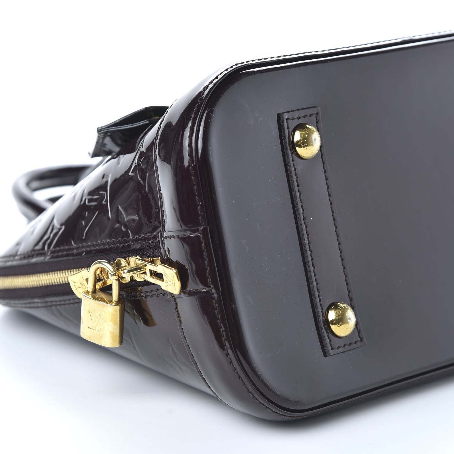 Louis Vuitton Vernis Alma PM Amarante 6 of 9