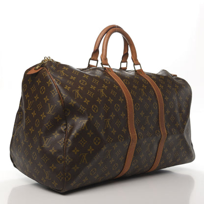 Louis Vuitton Monogram Keepall 55 2 of 17