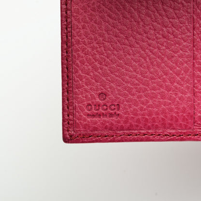 Gucci Dollar Calfskin Swing Train Pass Card Case Blossom 6 of 6
