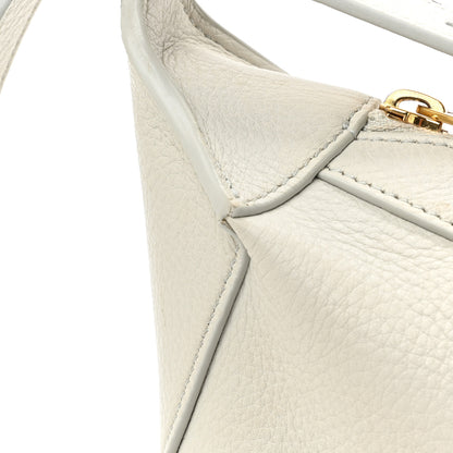 Celine Supple Calfskin Medium Romy Shoulder Bag Rice 16 of 16