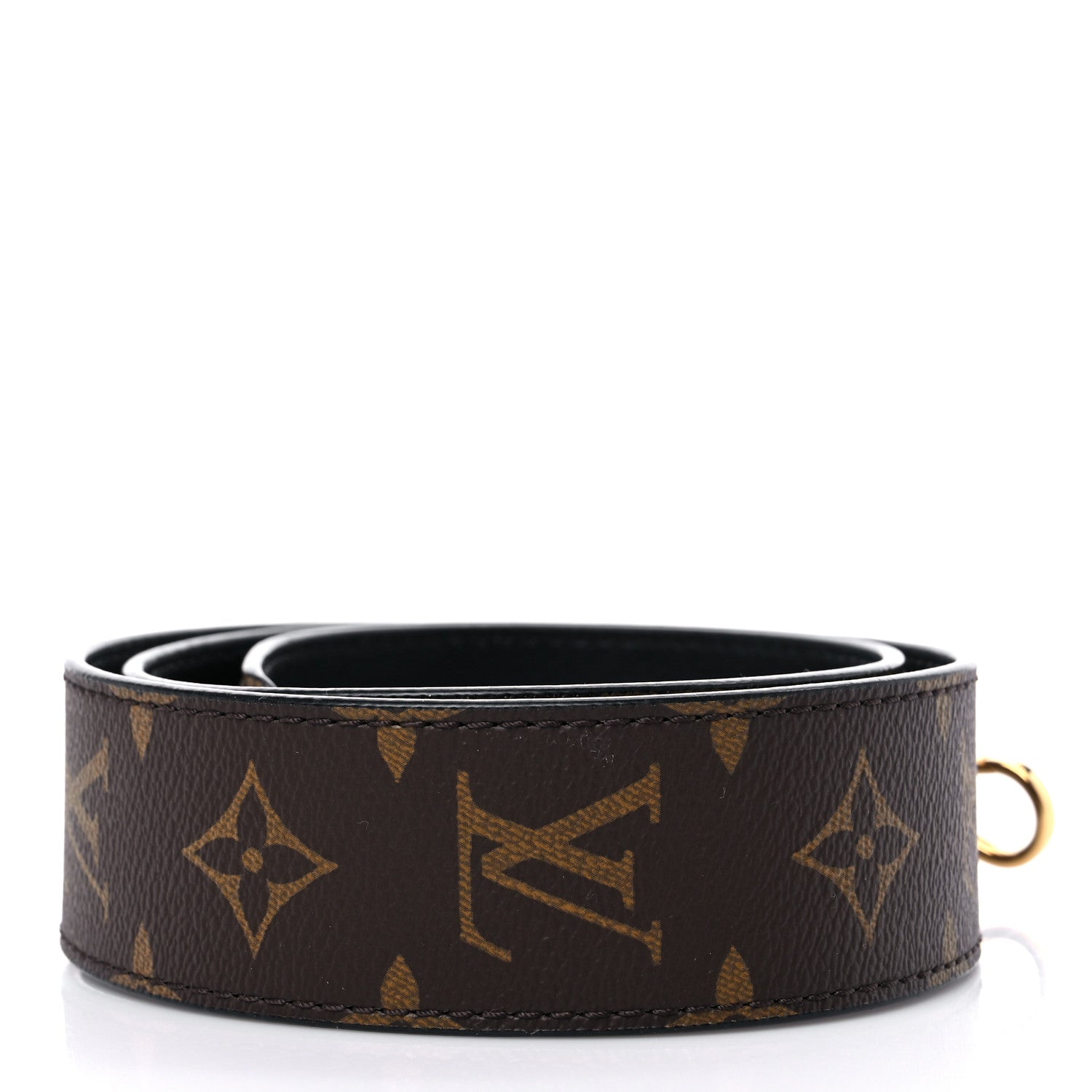 Louis Vuitton Monogram Bandouliere Shoulder Strap Black 2 of 3