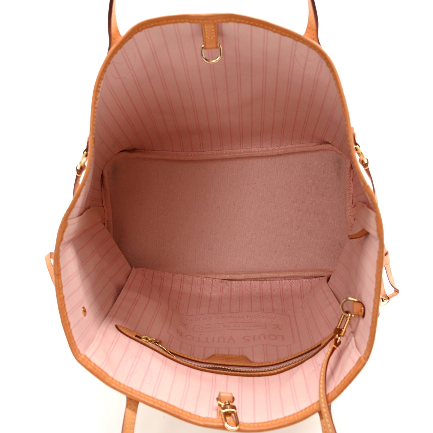 Damier Azur Neo Neverfull MM Rose Ballerine