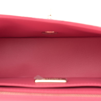 Chanel Shiny Alligator Mini Rectangular Flap Pink 5 of 12