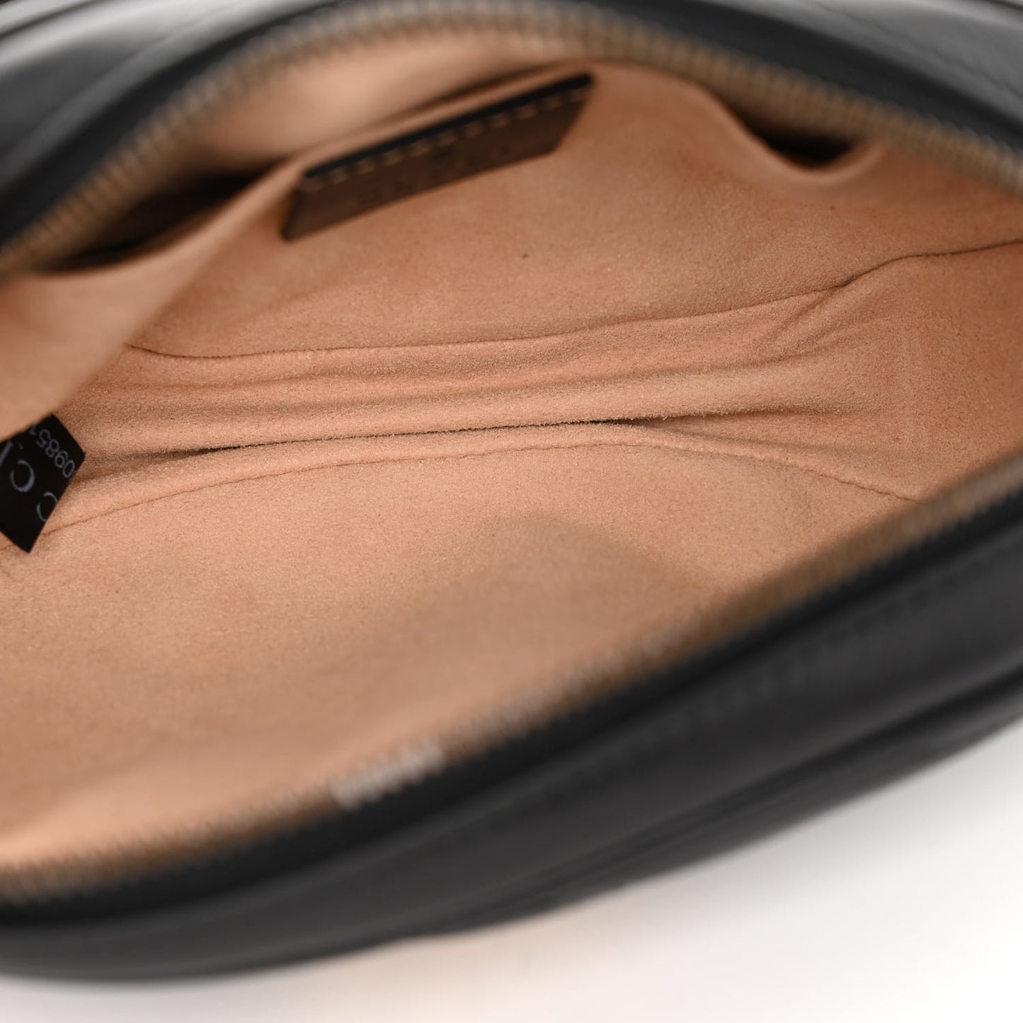 Calfskin Matelasse GG Marmont Belt Bag 85 34 Black