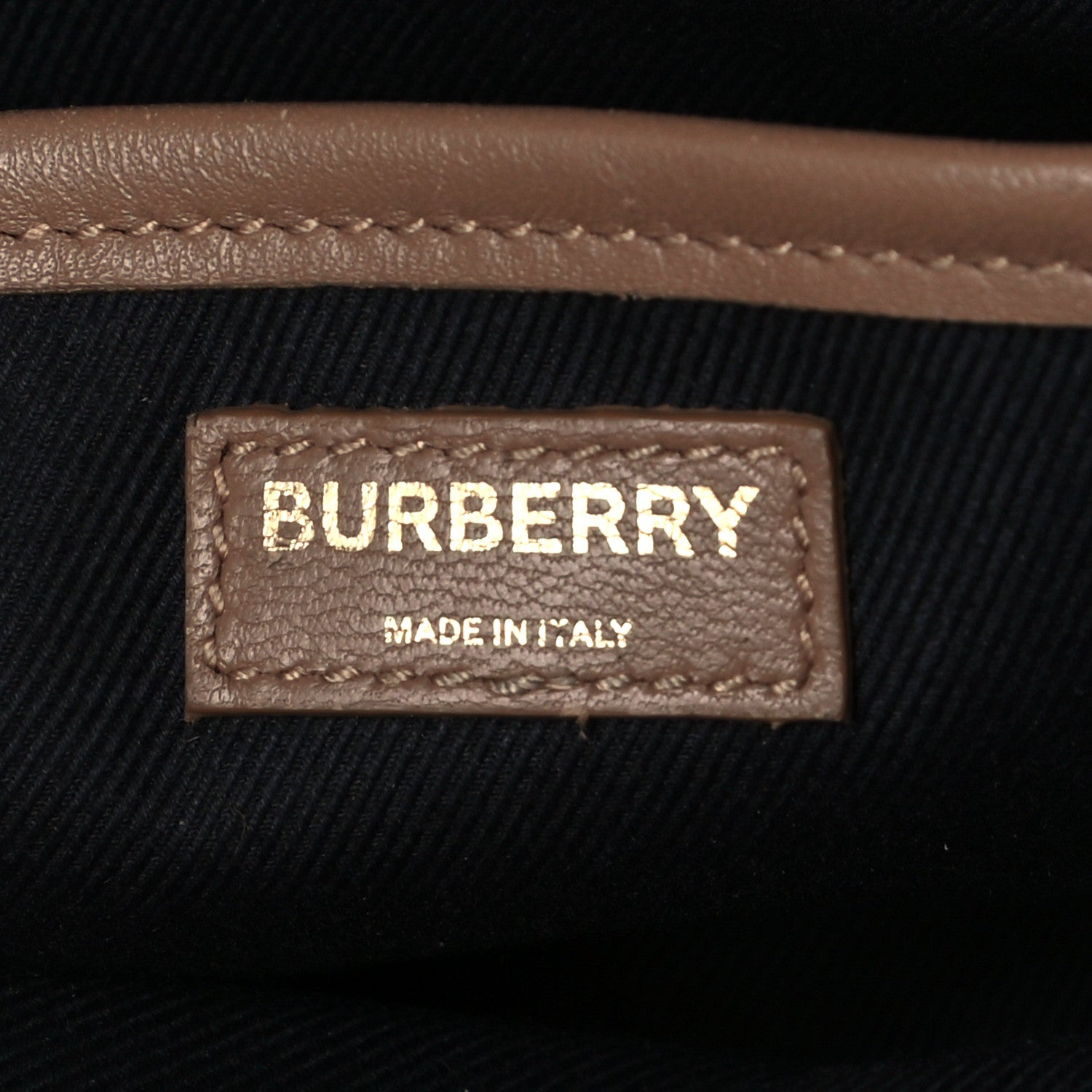 Burberry Lambskin Quilted Camera Bag Camel 6 of 12