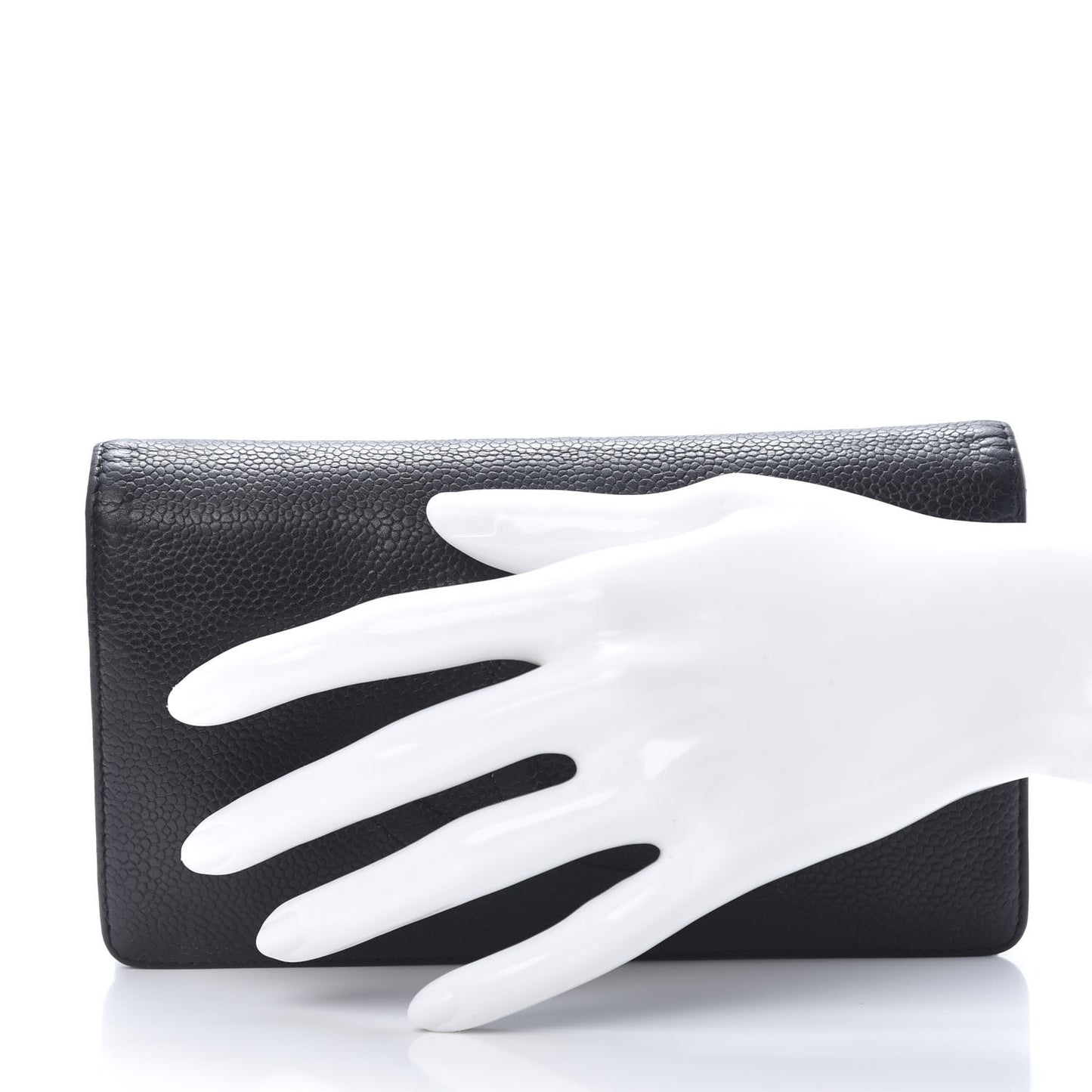 Caviar Timeless CC Yen Wallet Black