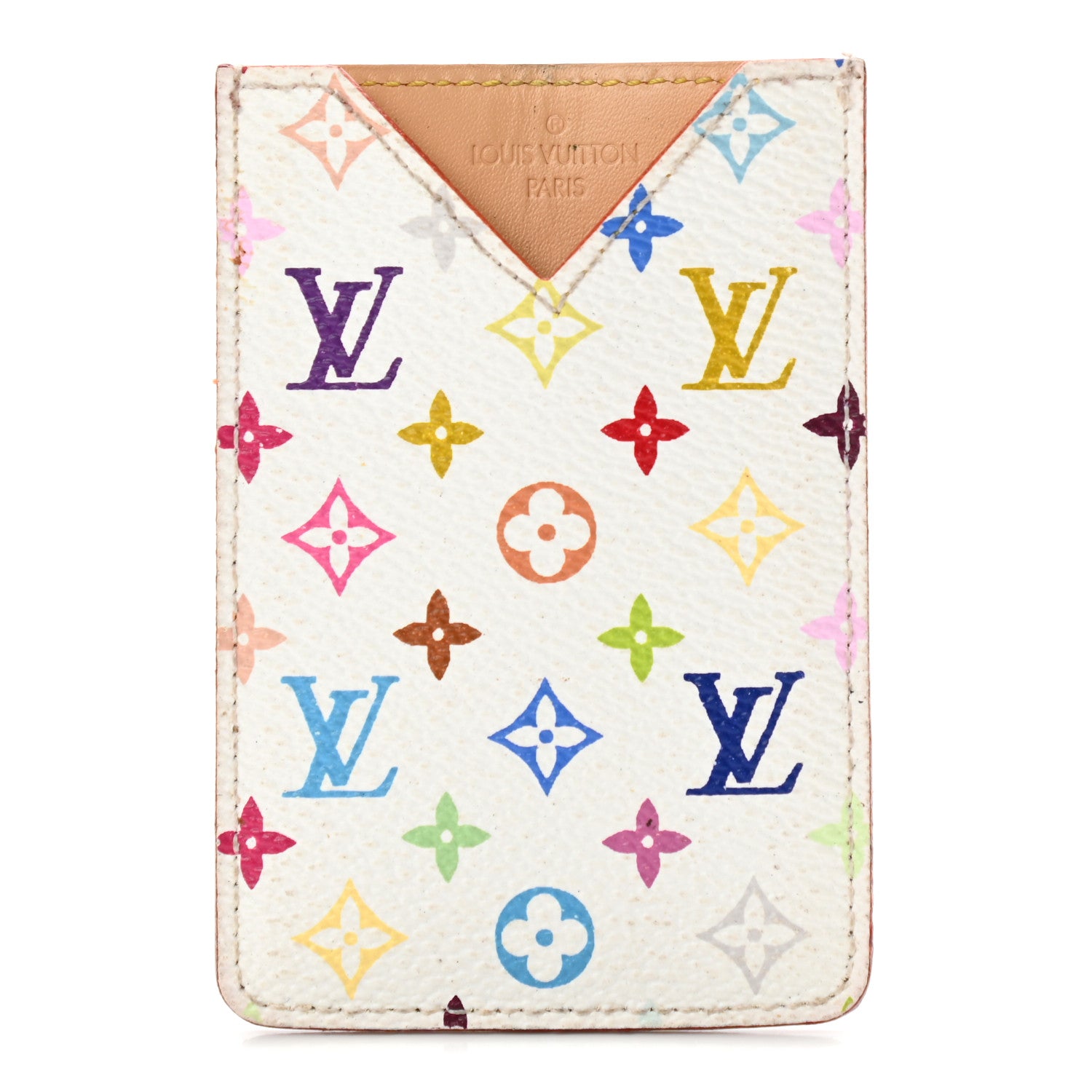Louis Vuitton Monogram Multicolor Mirror and Case Pouch White 3 of 8