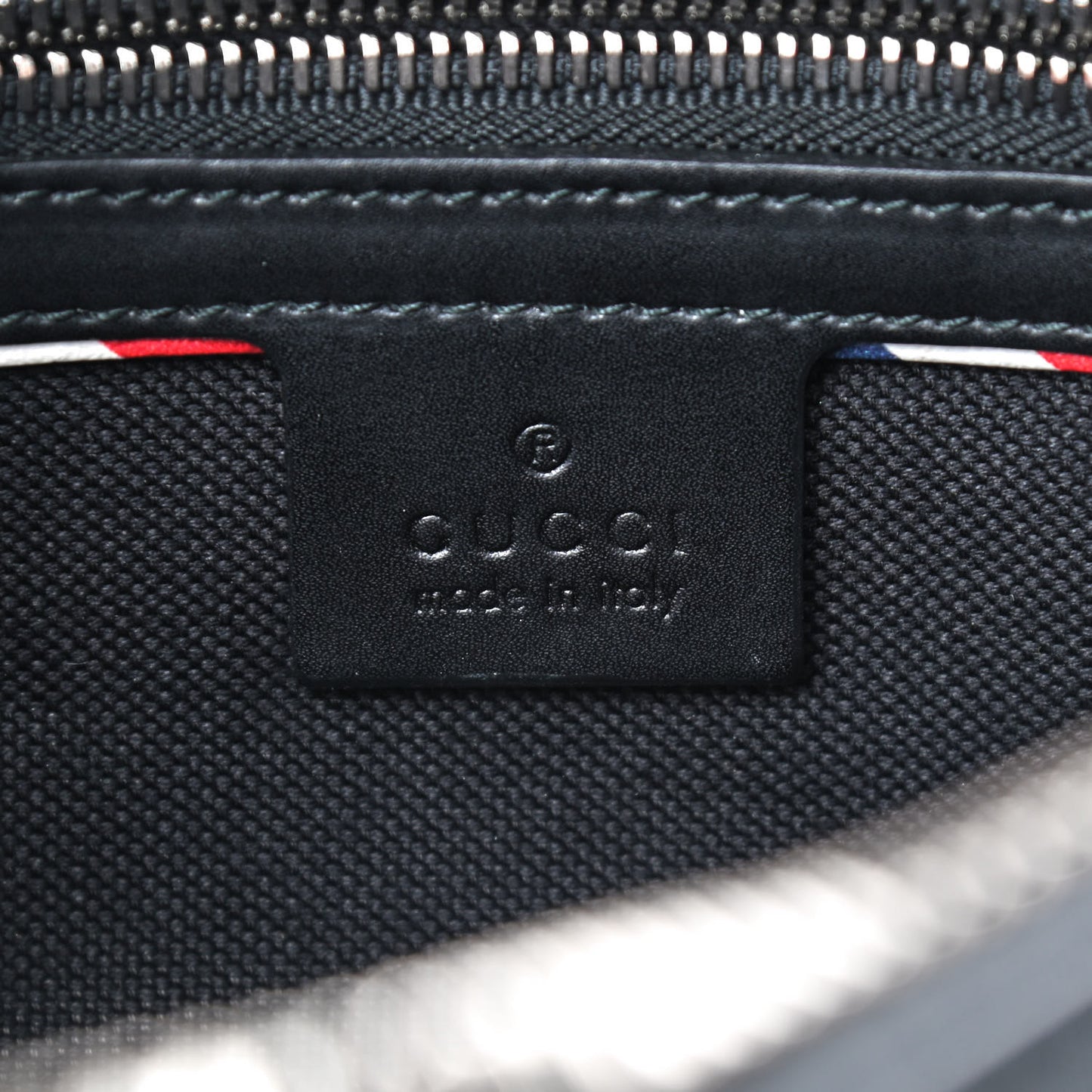 GG Supreme Monogram Night Courrier Belt Bag Black Multicolor