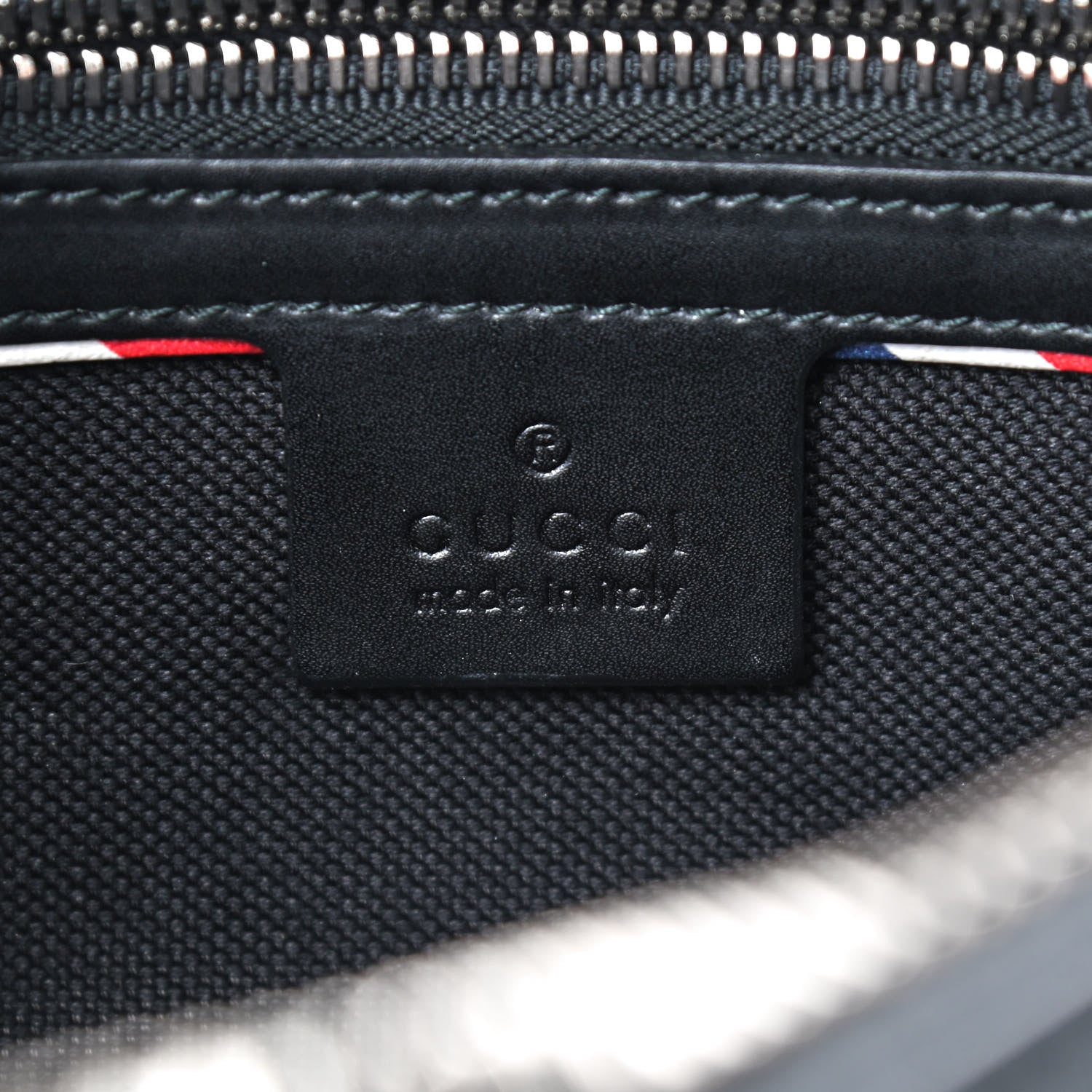 Gucci GG Supreme Monogram Night Courrier Belt Bag Black Multicolor 7 of 8