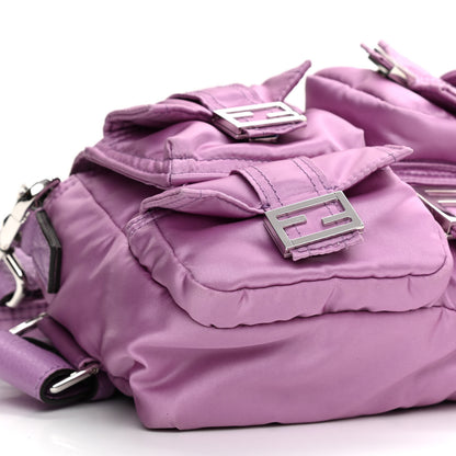 Fendi Econyl Cuoio Romano Multipocket Baguette Agapanto 9 of 10