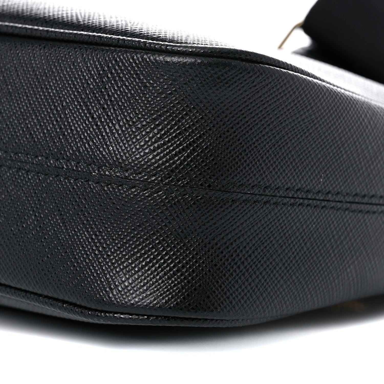 Prada Saffiano Lux Re-Edition 2005 Shoulder Bag Black 6 of 7