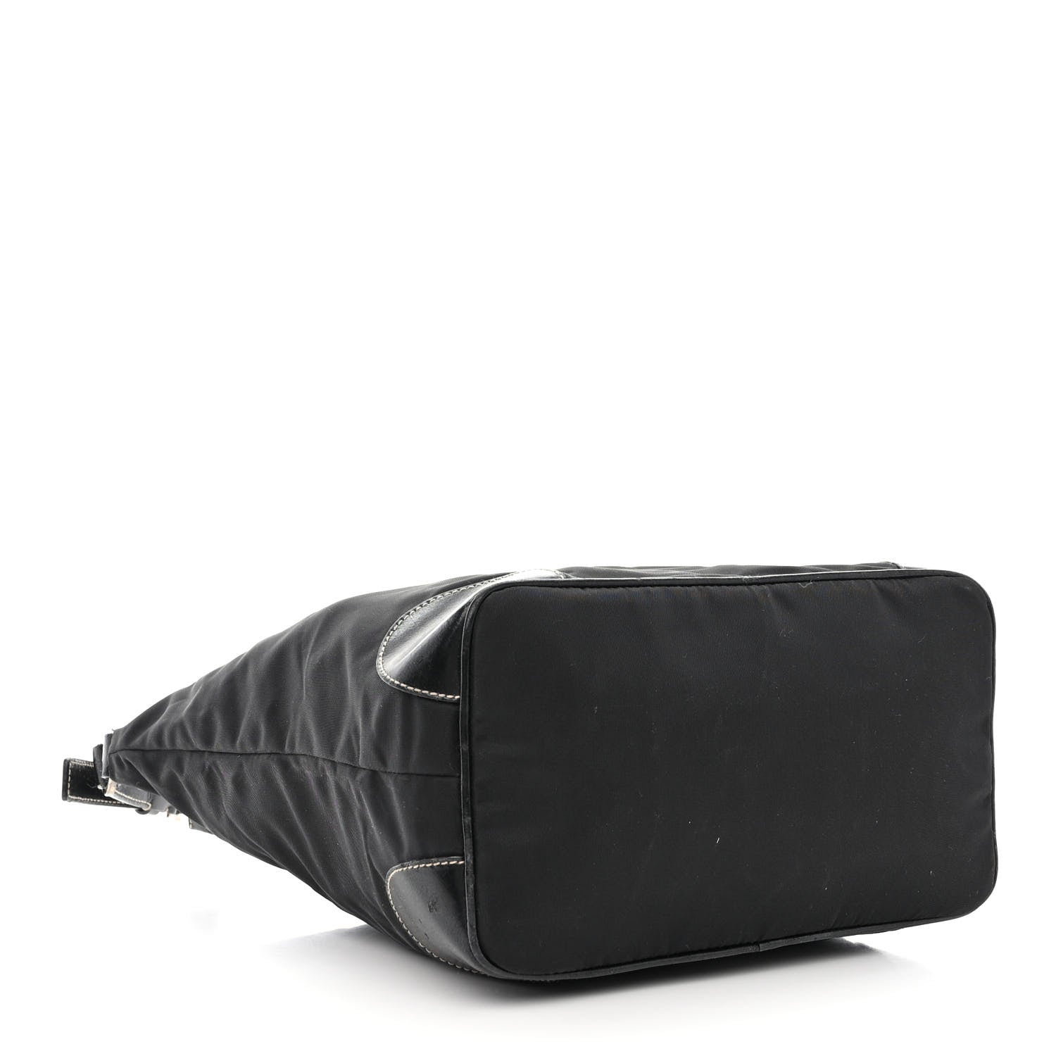 Prada Tessuto Nylon Hobo Black 4 of 16