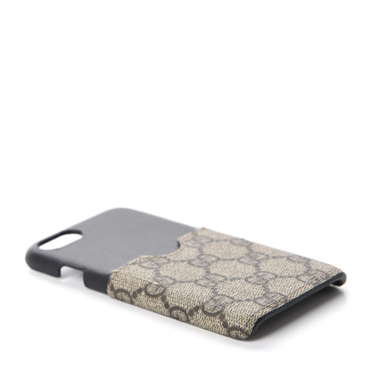 Gucci GG Supreme Monogram iPhone 7 Case Black 4 of 6