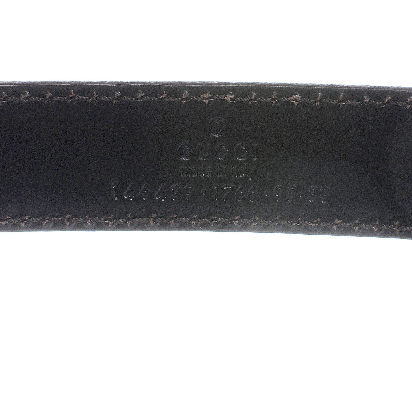 Guccissima Leather Belt 95 38 Bronze