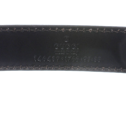 Gucci Guccissima Leather Belt 95 38 Bronze 5 of 5