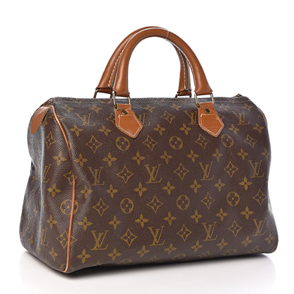 Louis Vuitton Monogram French Company Speedy 30 3 of 13