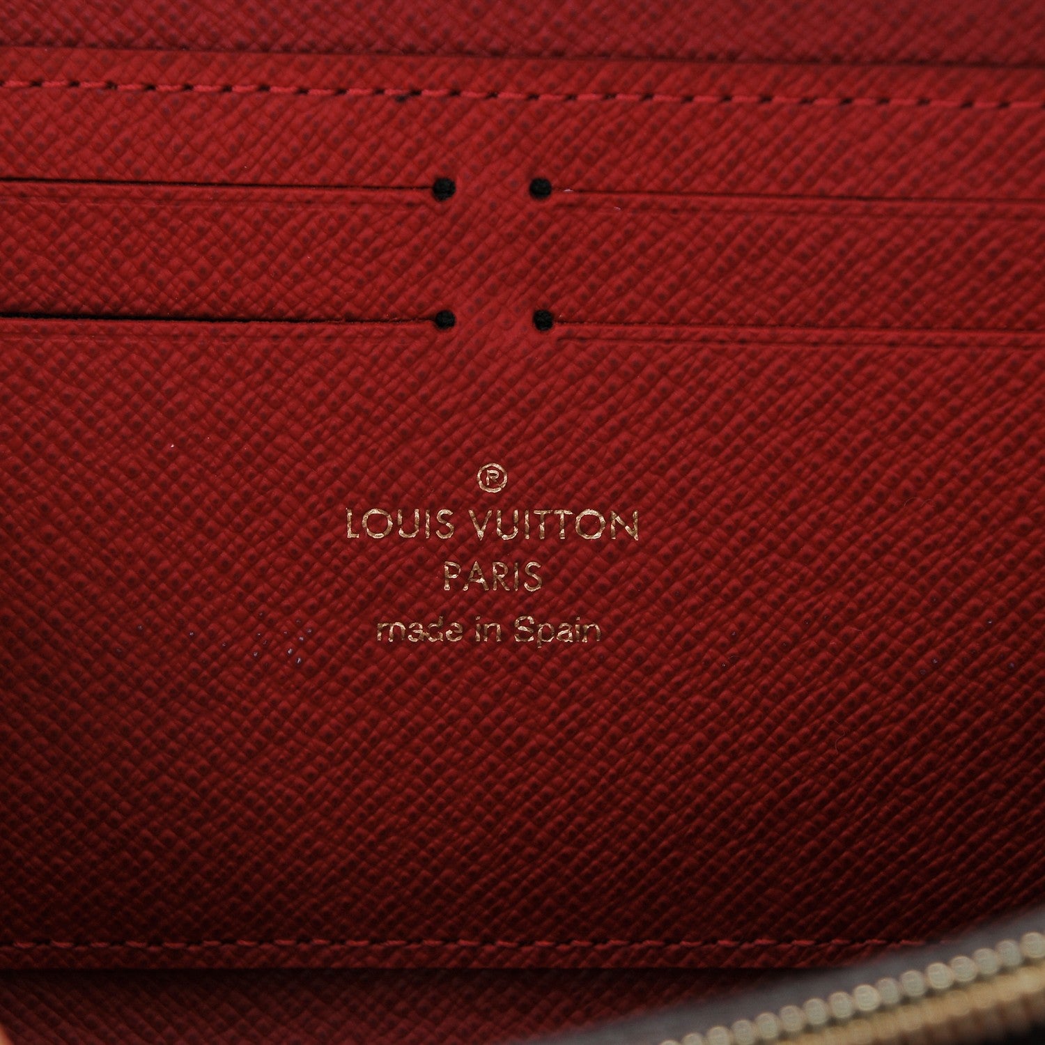 Louis Vuitton Damier Ebene Clemence Wallet 6 of 6
