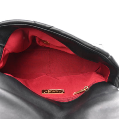 Chanel Lambskin Quilted Medium Chanel 19 Flap Black 5 of 10