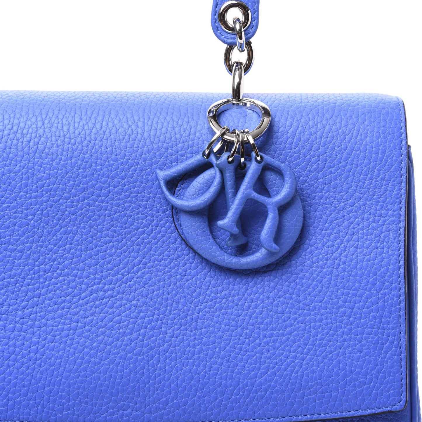 Bullcalf Medium Be Dior Flap Blue
