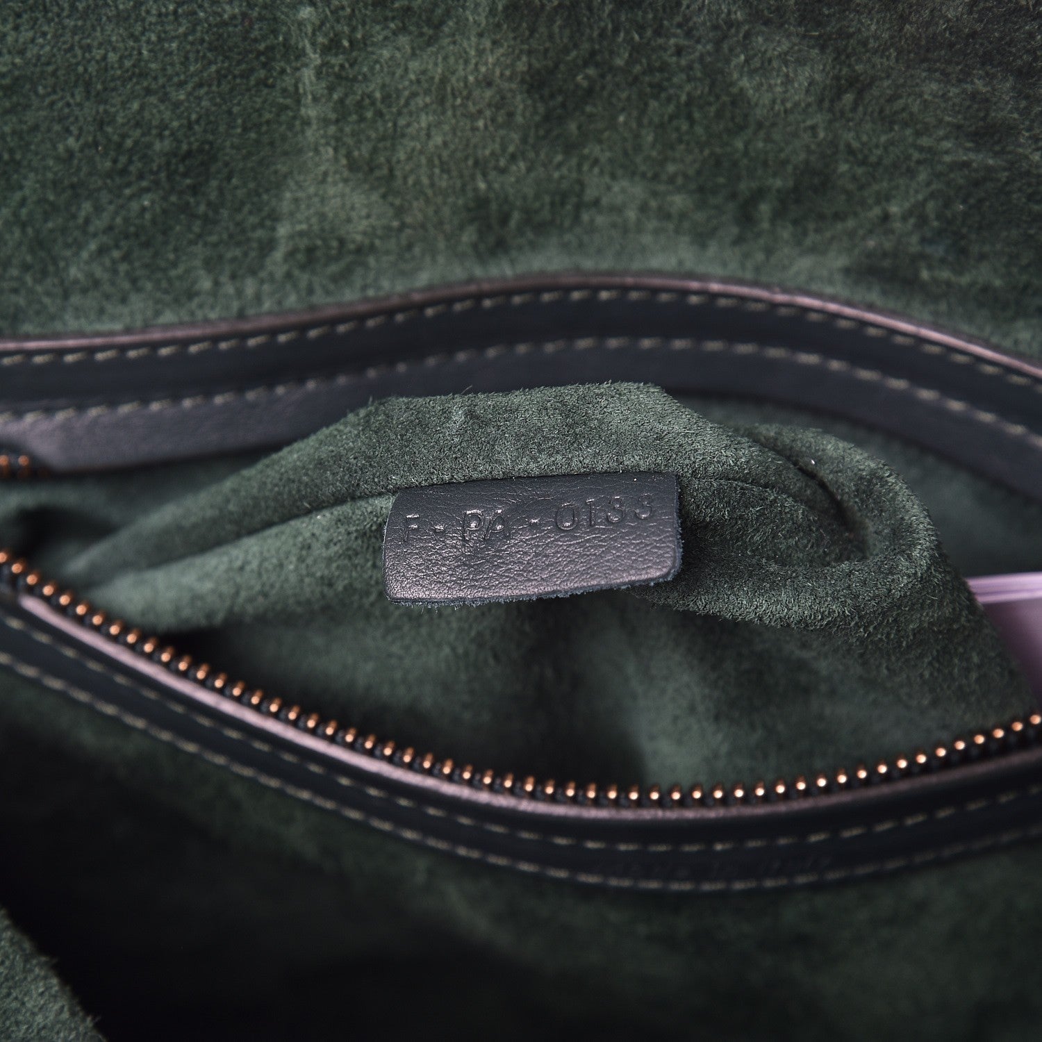 Celine Supple Calfskin Medium Phantom Luggage Bottle Green 7 of 12