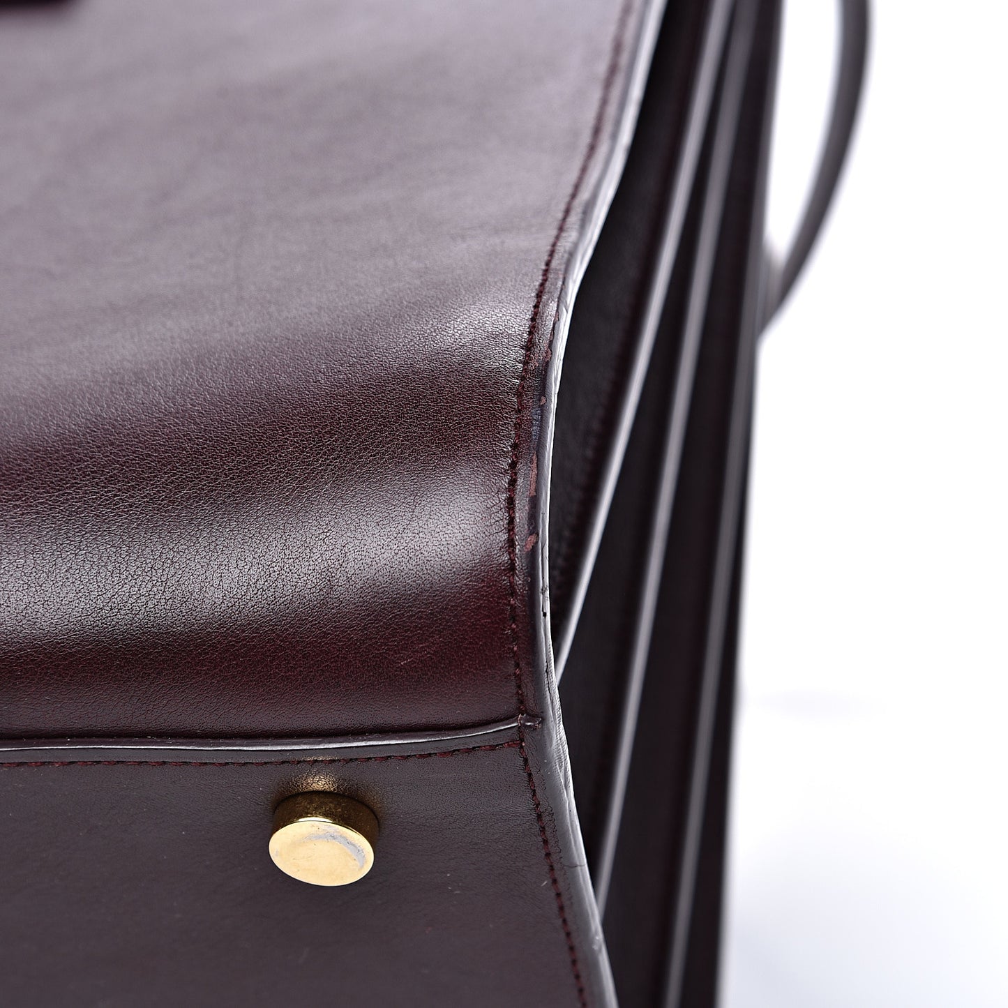 Calfskin Small Sac De Jour Bordeaux