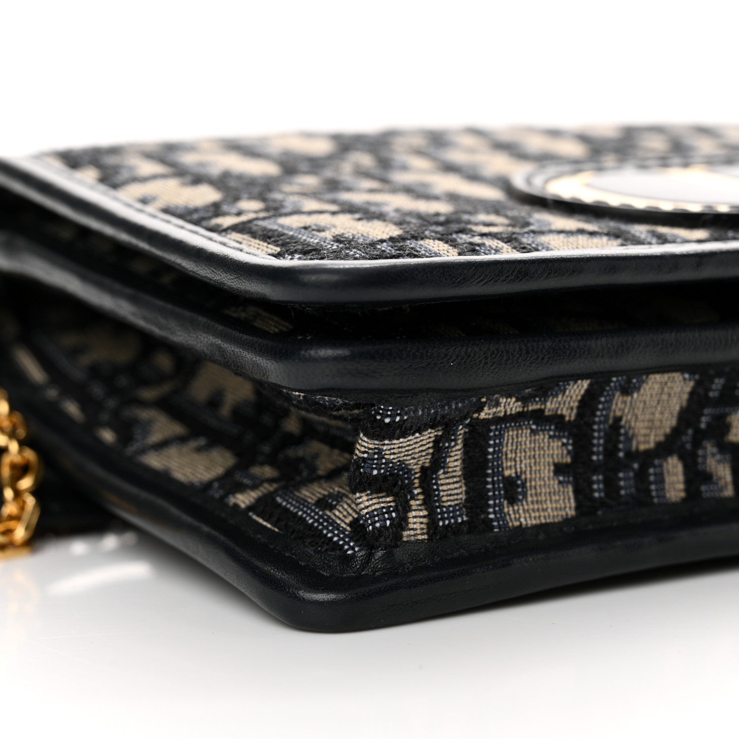 Christian Dior Oblique 30 Montaigne 2-In-1 Pouch Blue 8 of 13