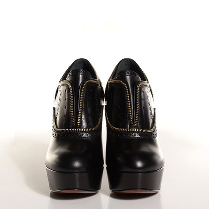 Louis Vuitton Calfskin Tomboy Platform Pumps 7 Black 2 of 7