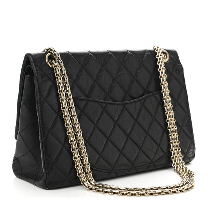 Chanel Aged Calfskin Quilted 2.55 Reissue 226 Flap Black 3 of 10