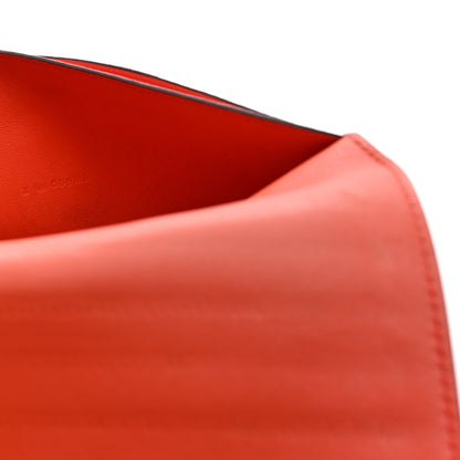 Hermes Togo Dogon Recto Verso Wallet Orange Poppy Rose Candy 7 of 7
