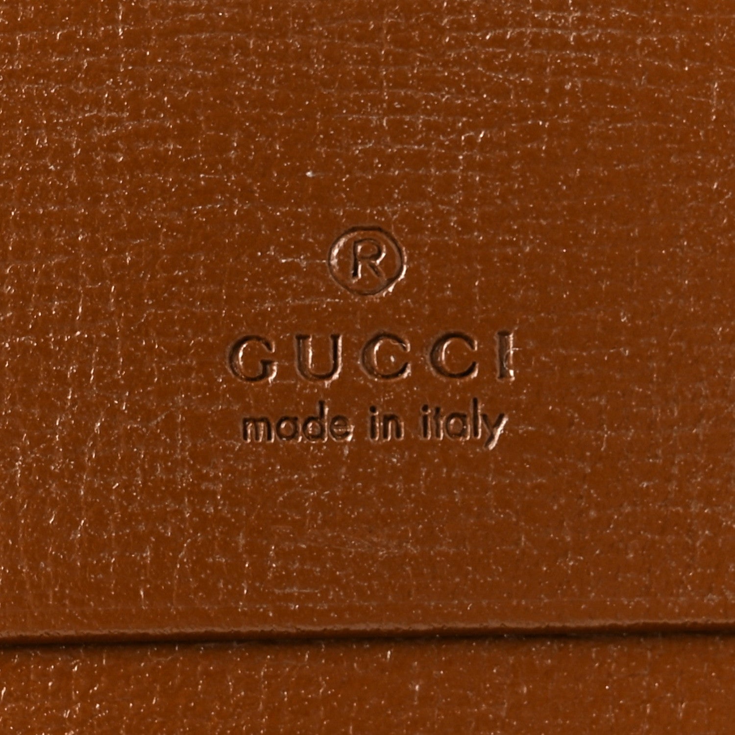 Gucci GG Supreme Monogram Horsebit 1955 Card Case Wallet Beige Ebony Brown Sugar 6 of 7