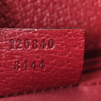 Gucci Monogram Small Eclipse Tote Red 7 of 10