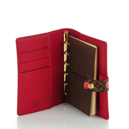 Louis Vuitton Monogram Cerises Small Ring Agenda Cover 5 of 7