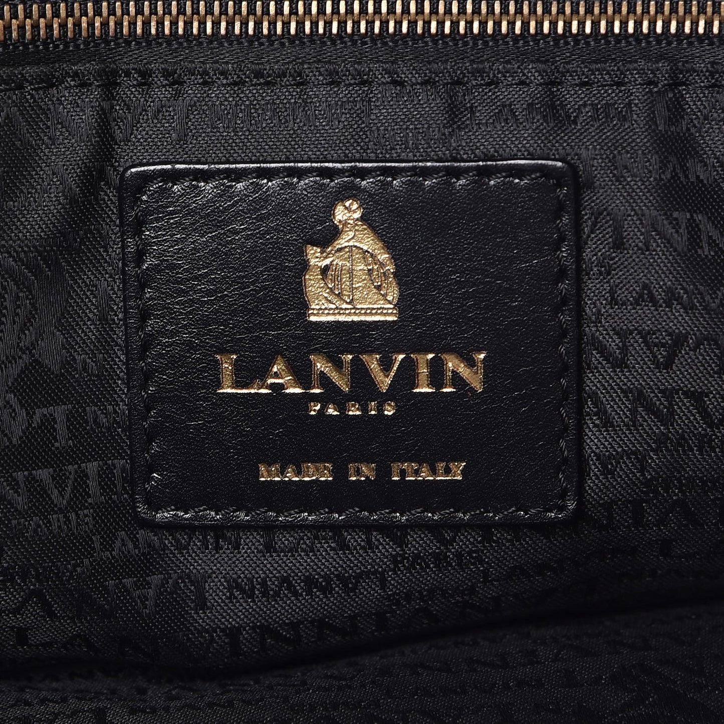 Metallic Lambskin Quilted Amalia Cabas Tote
