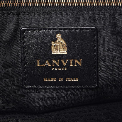 Lanvin Metallic Lambskin Quilted Amalia Cabas Tote 6 of 9